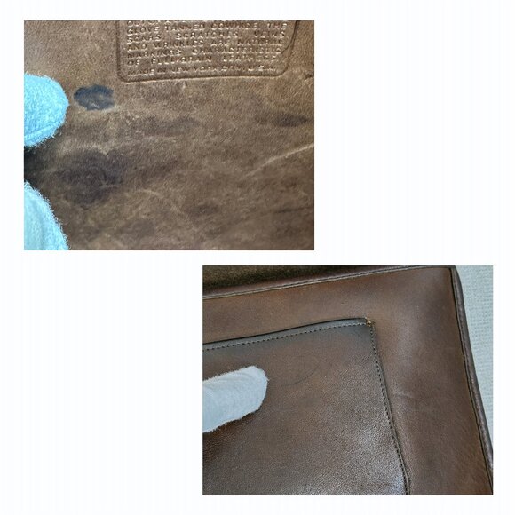 Vintage Coach Suspender Bag 9490, in Mocha Leather, Pre serial NYC early 70s - Picture 14 of 15